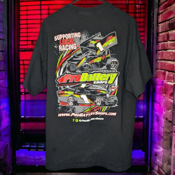 Pro Battery Shops Racing Local Racing Promo T-Shirt - Picture 2 of 5